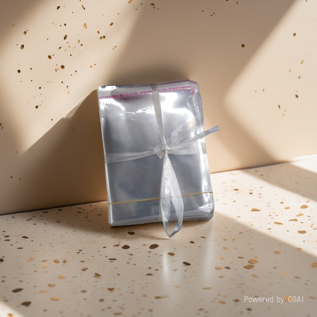 Thickened transparent plastic film bag with leak-proof sealing 100505657 Specification image
