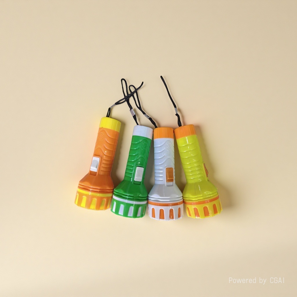 M720V hand-held color small flashlight, plastic outdoor flashlight electronic product Specification image