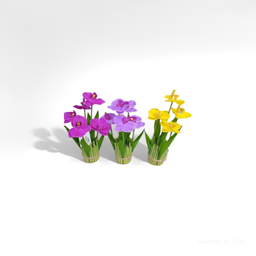 Plastic artificial flower lanterns, artificial flower decorations, living room and bedroom table ornaments, artificial flowers, artificial flowers, artificial flowers
