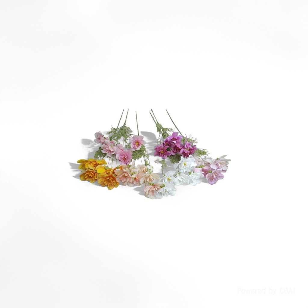 Plastic artificial flowers, simulated flowers, fake lanterns, artificial flowers, plastic decorative flowers Specification image
