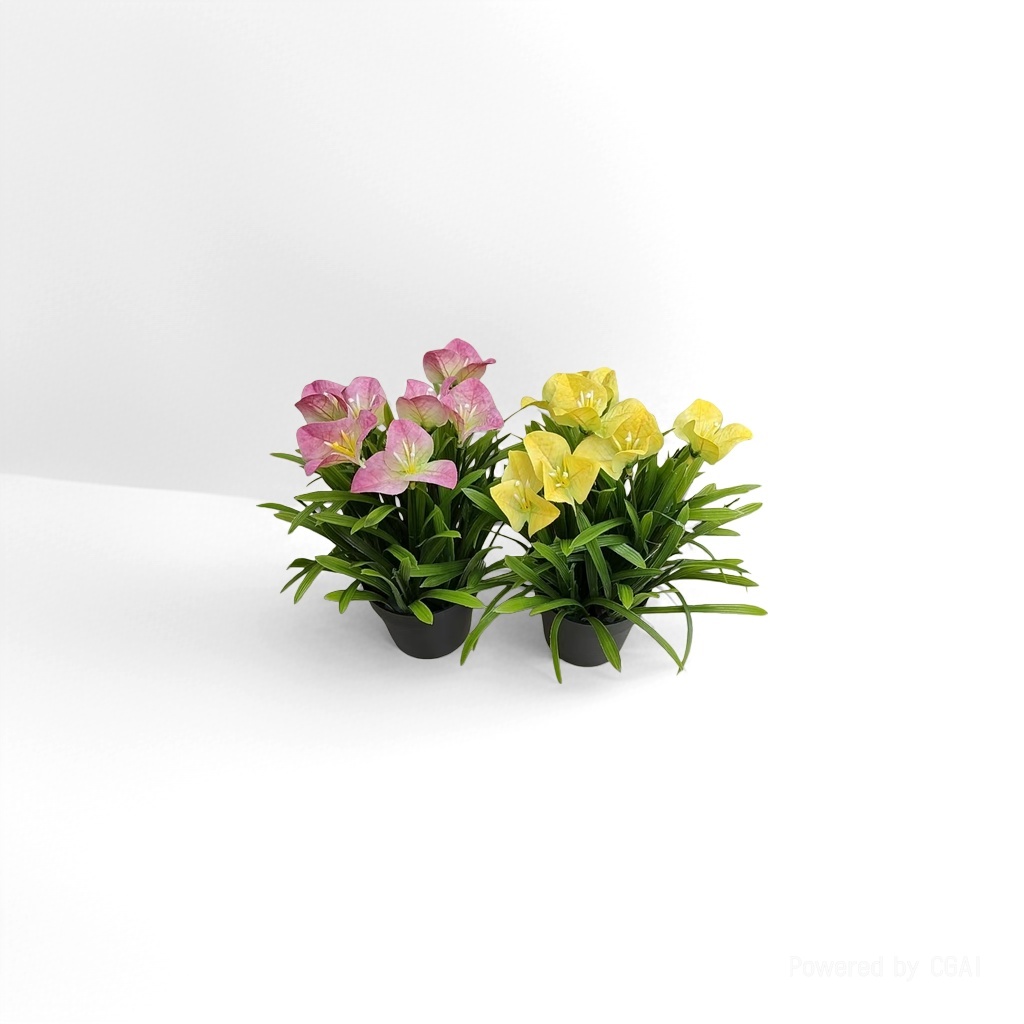 假花/仿真花/假花灯/塑料/人造花塑料细节图