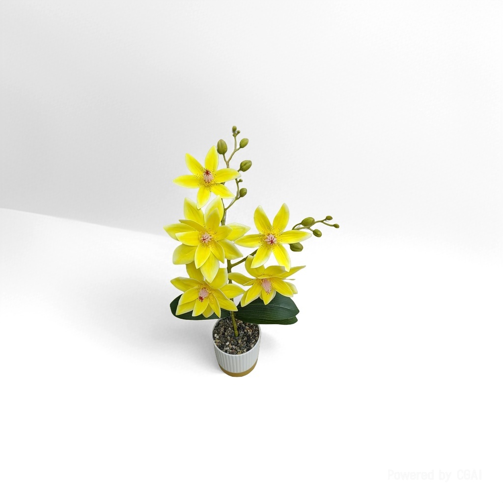 假花/仿真花/假花灯/塑料/人造花塑料细节图