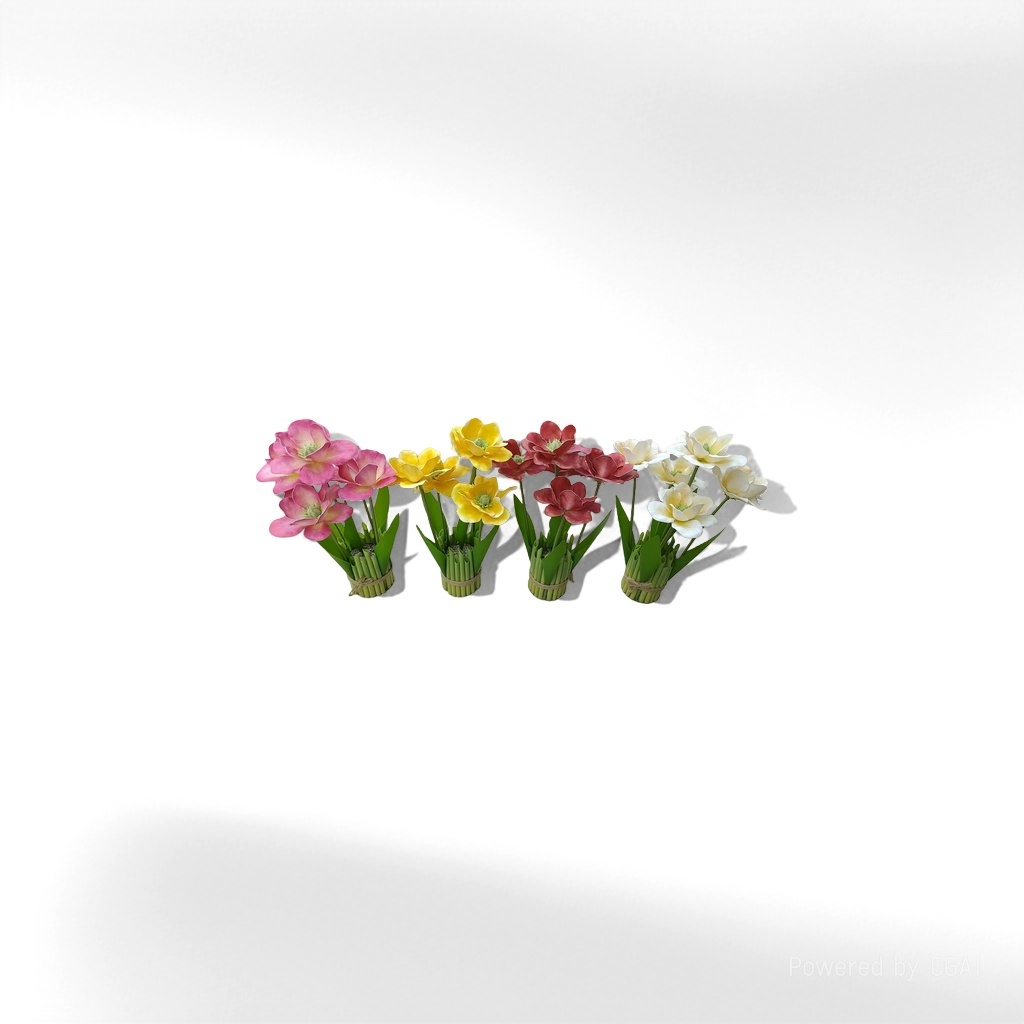 塑料花实物图