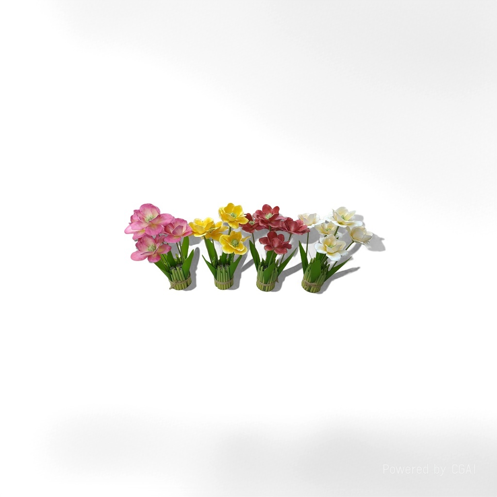 假花/仿真花/假花灯/塑料/人造花塑料细节图