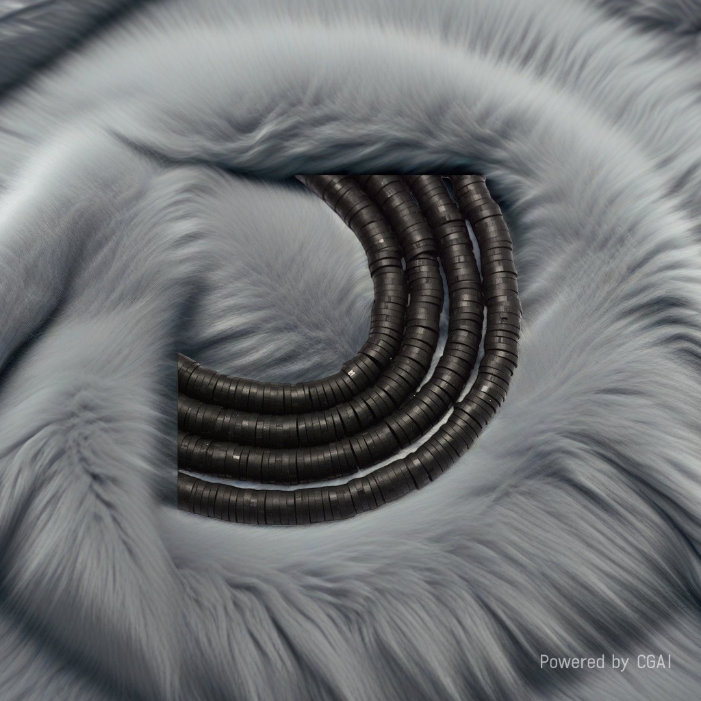 Black corrugated hose for kitchen drain, made of corrosion-resistant and leak-proof PVC material Application Scenario
