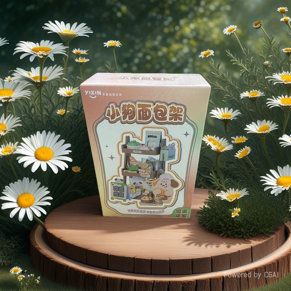 小狗面包架蛋糕礼品盒烘焙包装盒糕点盒180g