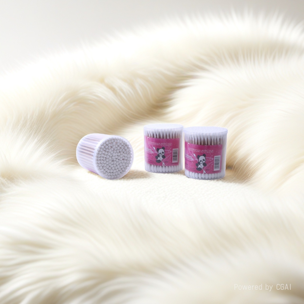 棉签棉棒化妆棉签擦银布棉包化妆棉套装