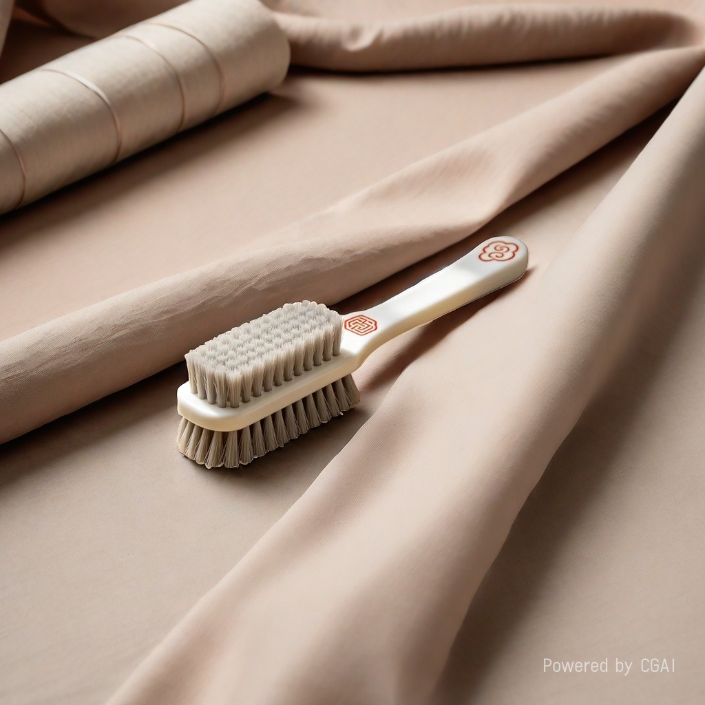 White double-layer bristle beauty comb, makeup tool, professional makeup comb Application Scenario