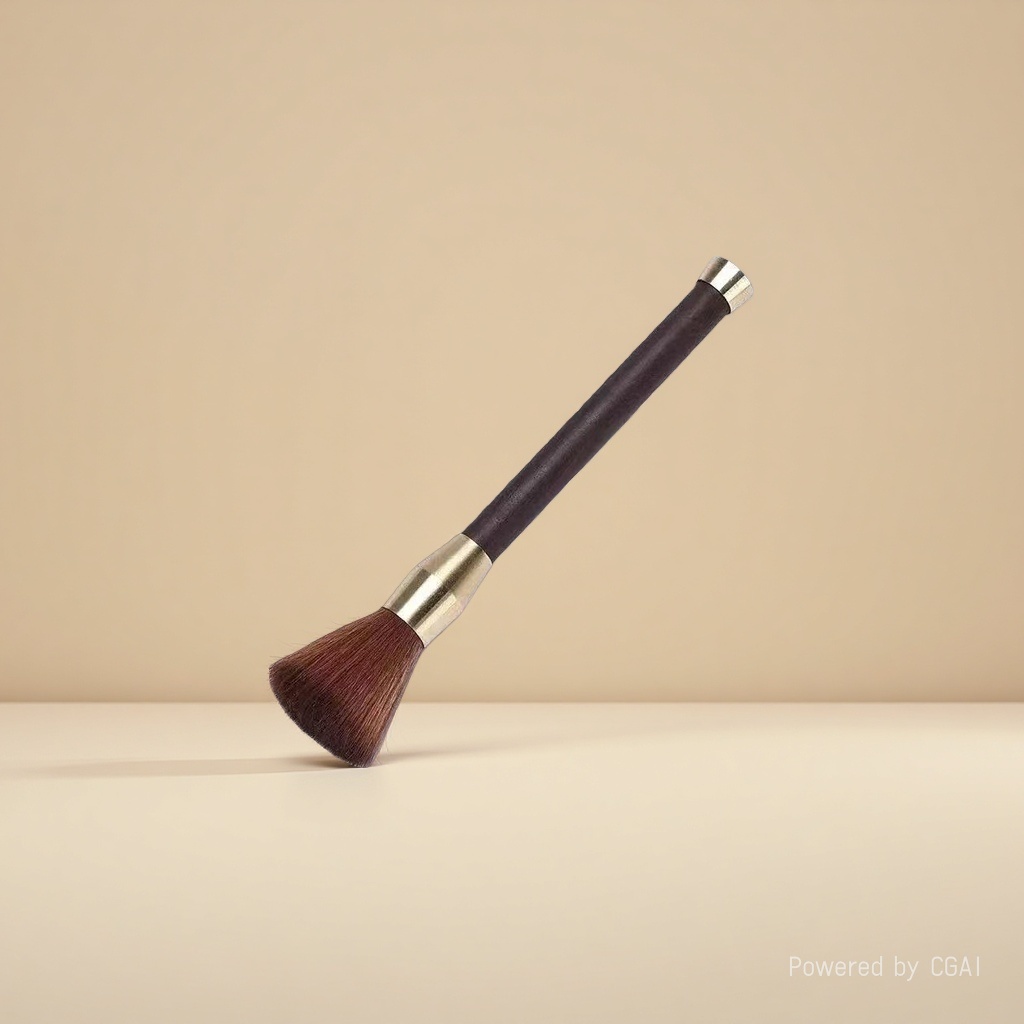 Bamboo-handled eyeshadow makeup brush set with brush bag and eye makeup tools Specification image