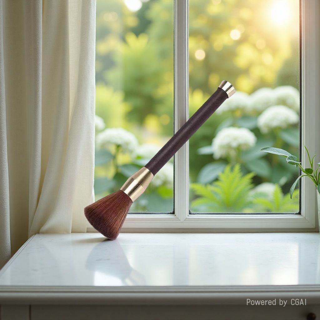 The bamboo-jointed handle eye makeup brush set comes with a portable brush bag specifically for eyeshadow Specification image