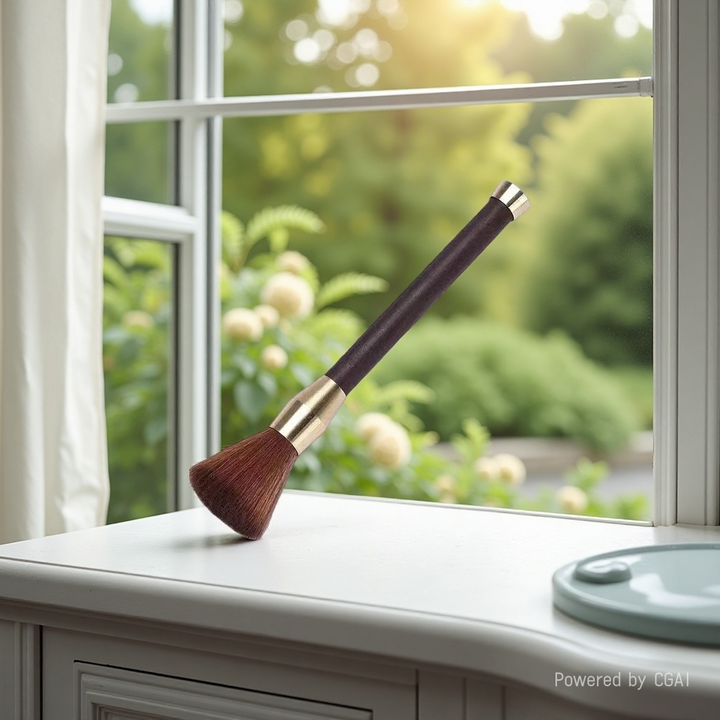 The bamboo-jointed handle eye makeup brush set comes with a portable brush bag specifically for eyeshadow details Picture