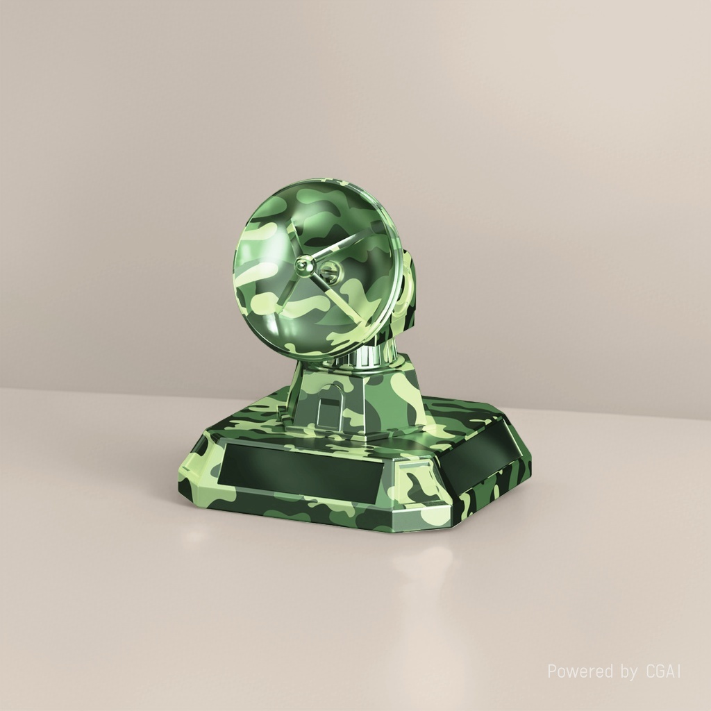 Camouflage car solar ornaments, car interior hanging ornaments, car ornaments Application Scenario