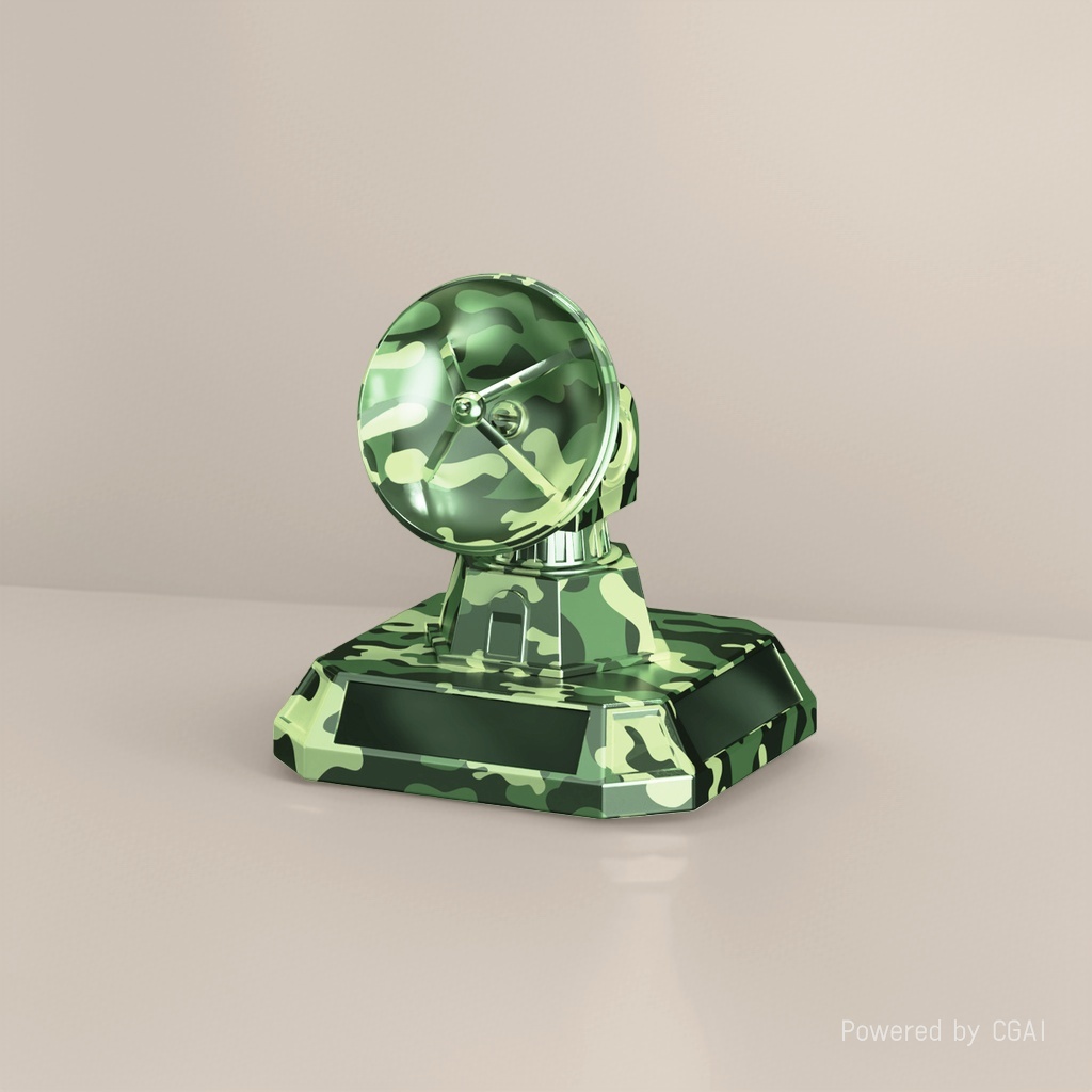 Camouflage car solar ornaments, car interior hanging ornaments, car ornaments