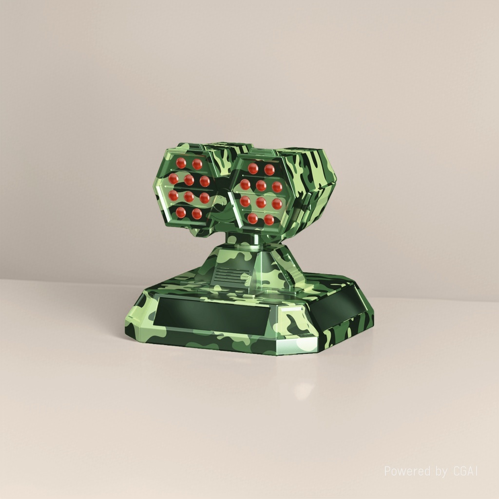 Shaped car sun green camouflage decorative item, car interior hanging decorative item, car decorative item Application Scenario