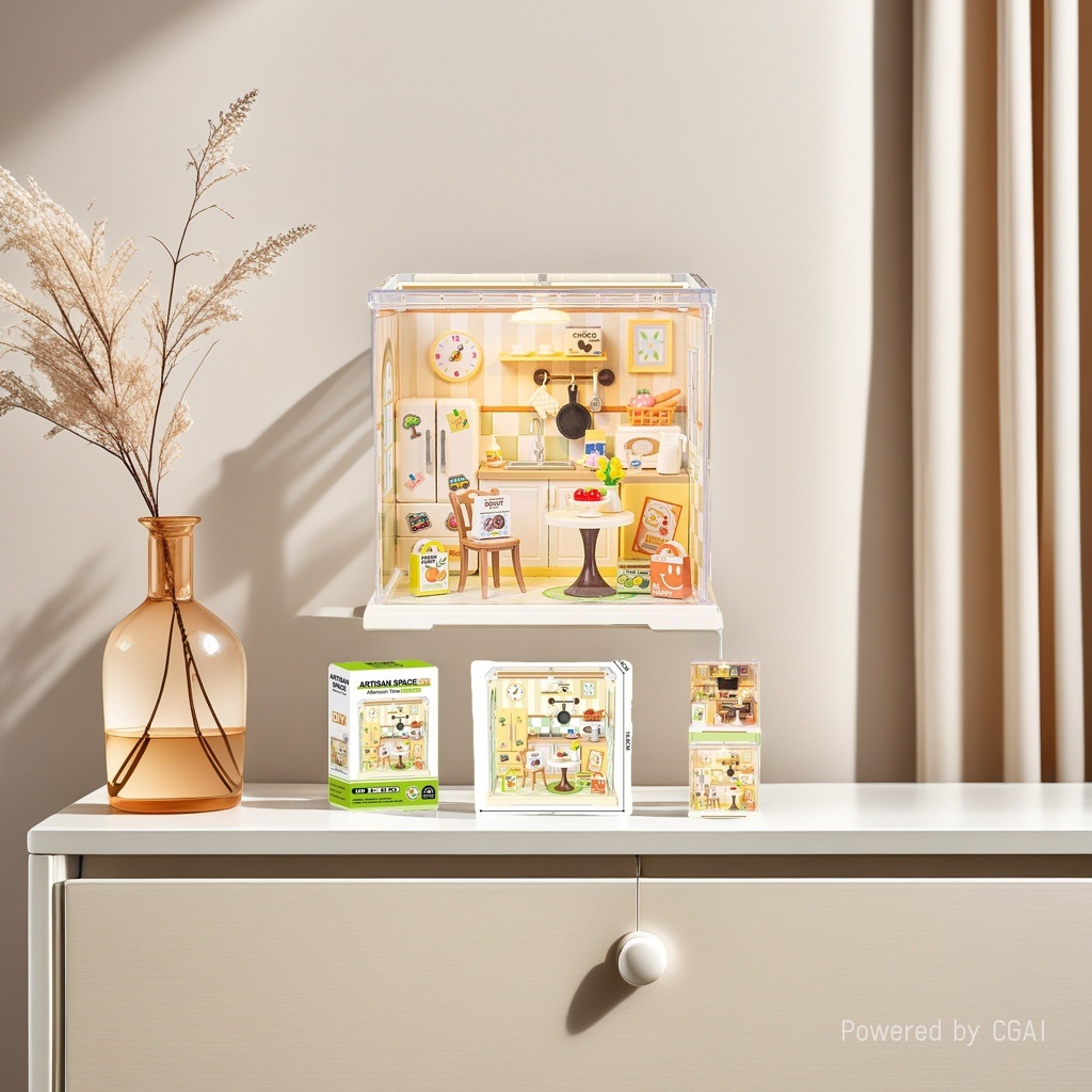 مطبخ صغير Artisan Space نموذج DY نموذج AfterNoon Time Kitchen Flick details Picture