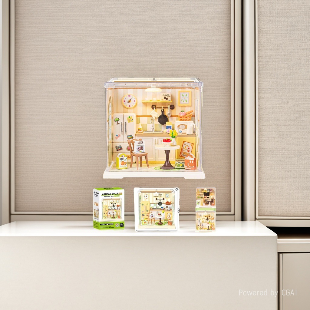 مطبخ صغير Artisan Space نموذج DY نموذج AfterNoon Time Kitchen Flick Specification image
