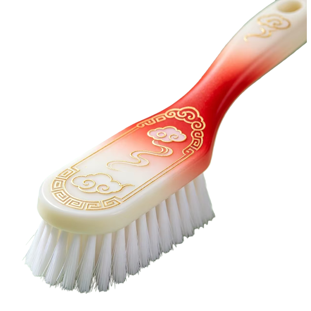 Red gradient electric toothbrush, pulse cleaning toothbrush, electric toothbrush with charging base Item Picture