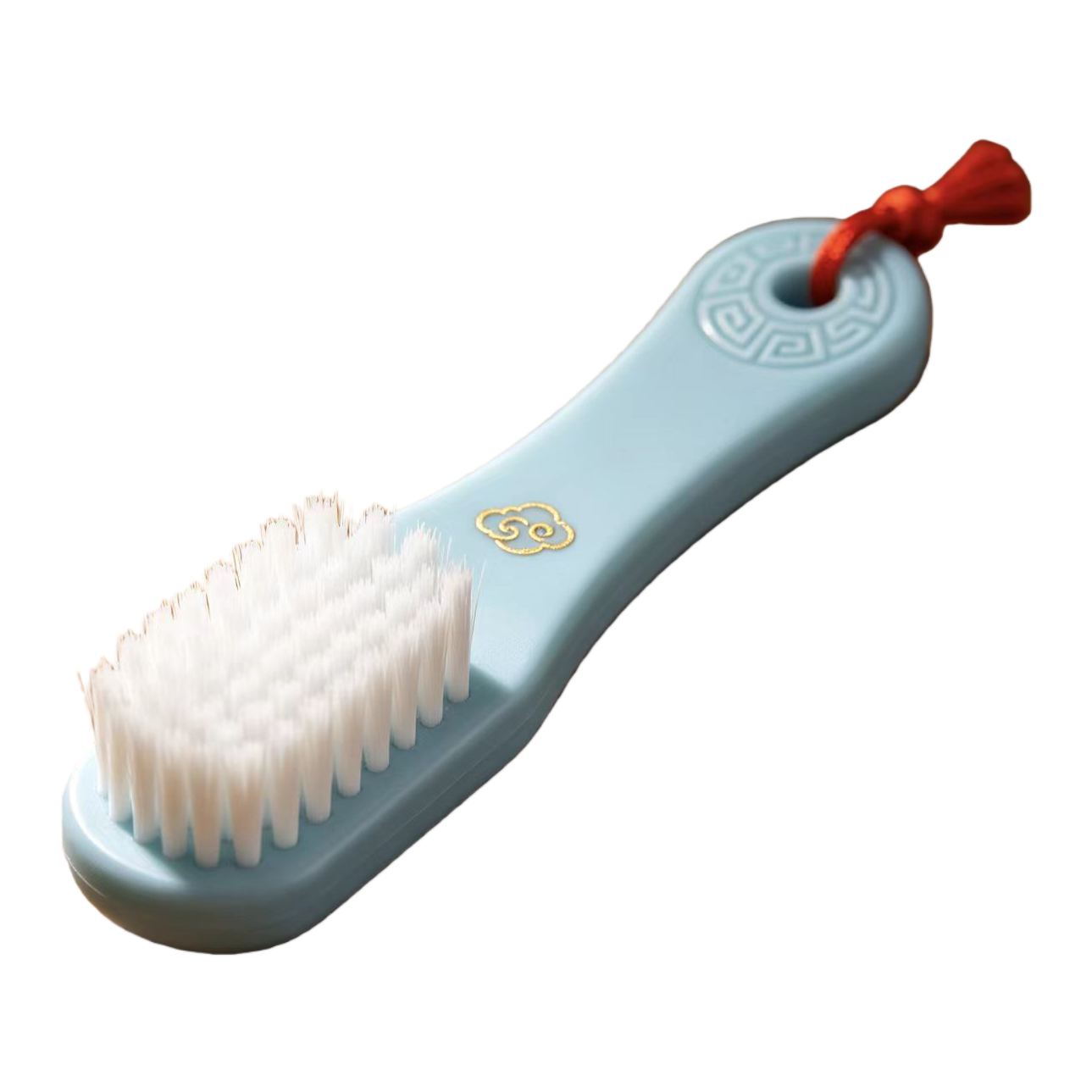 Light blue steel wool ball cleaning brush, 20 cups, crevice brush, loofah creative brush Item Picture