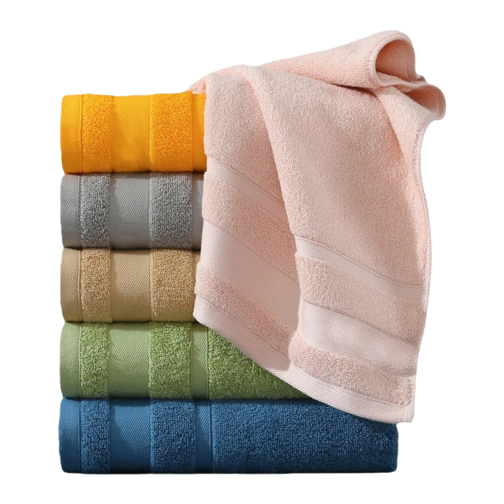 Wholesale pure cotton gift towels, bath towels, square towels, plain pure cotton