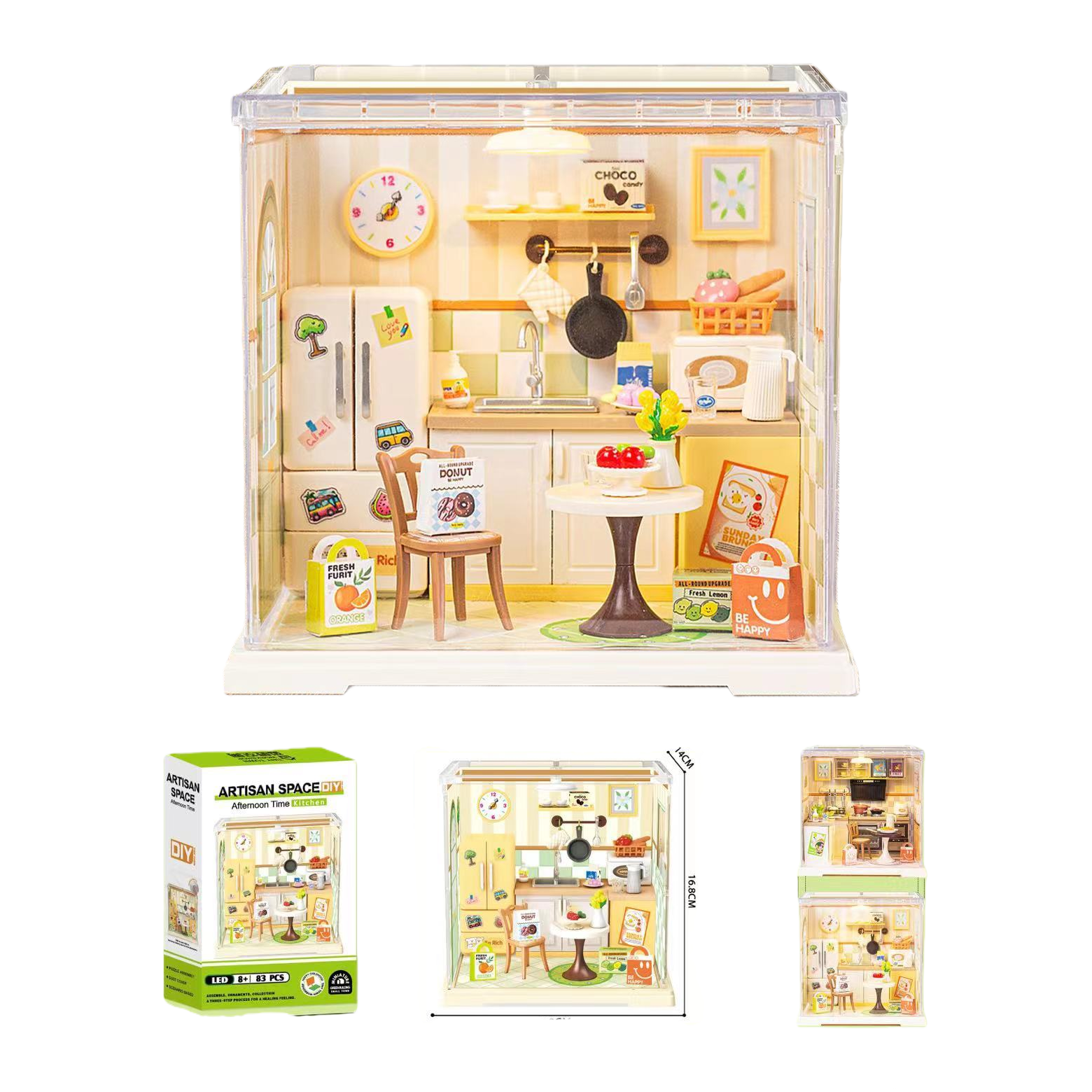 مطبخ صغير Artisan Space نموذج DY نموذج AfterNoon Time Kitchen Flick Item Picture