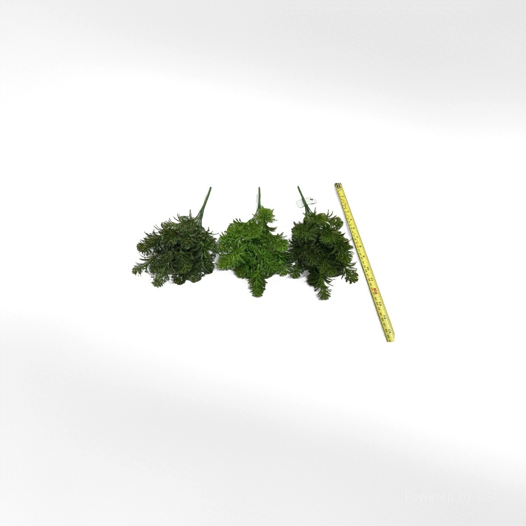 仿真蕨类绿色花杆复活节花环尤加利叶树叶片配件
