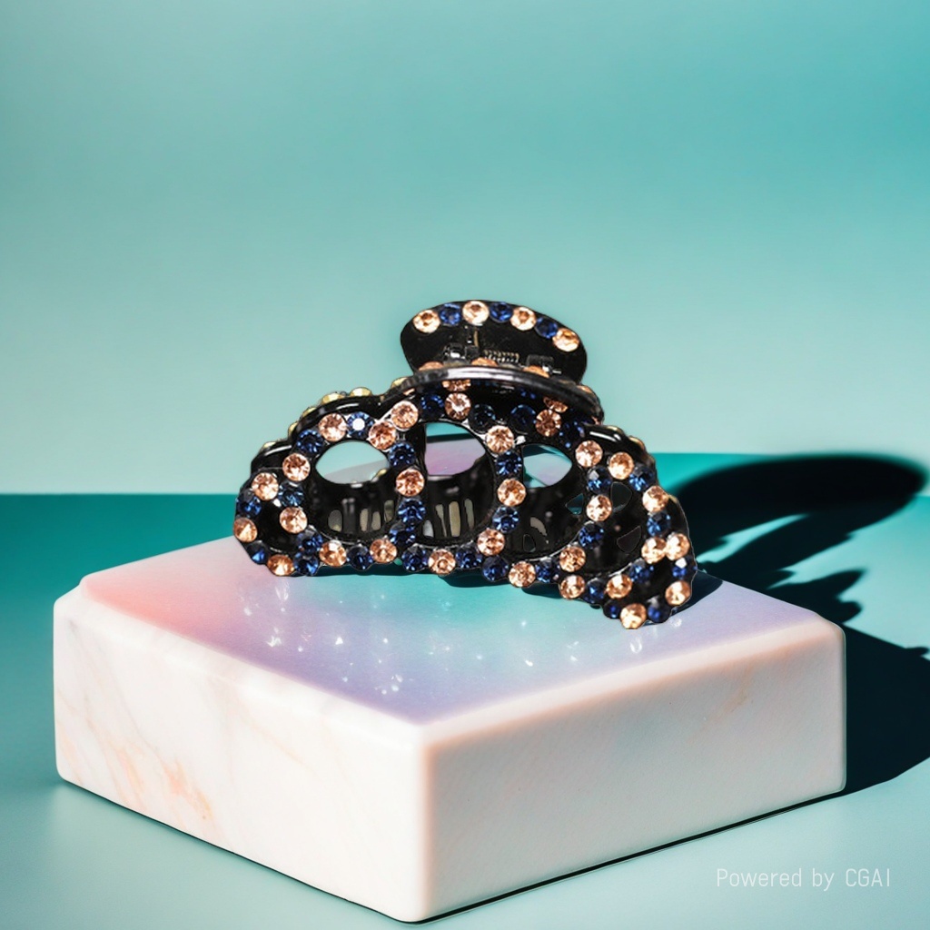 Wholesale from the manufacturer, full diamond, versatile, large grab, women's back of the head, hair clip, mom's updo, head accessory Application Scenario