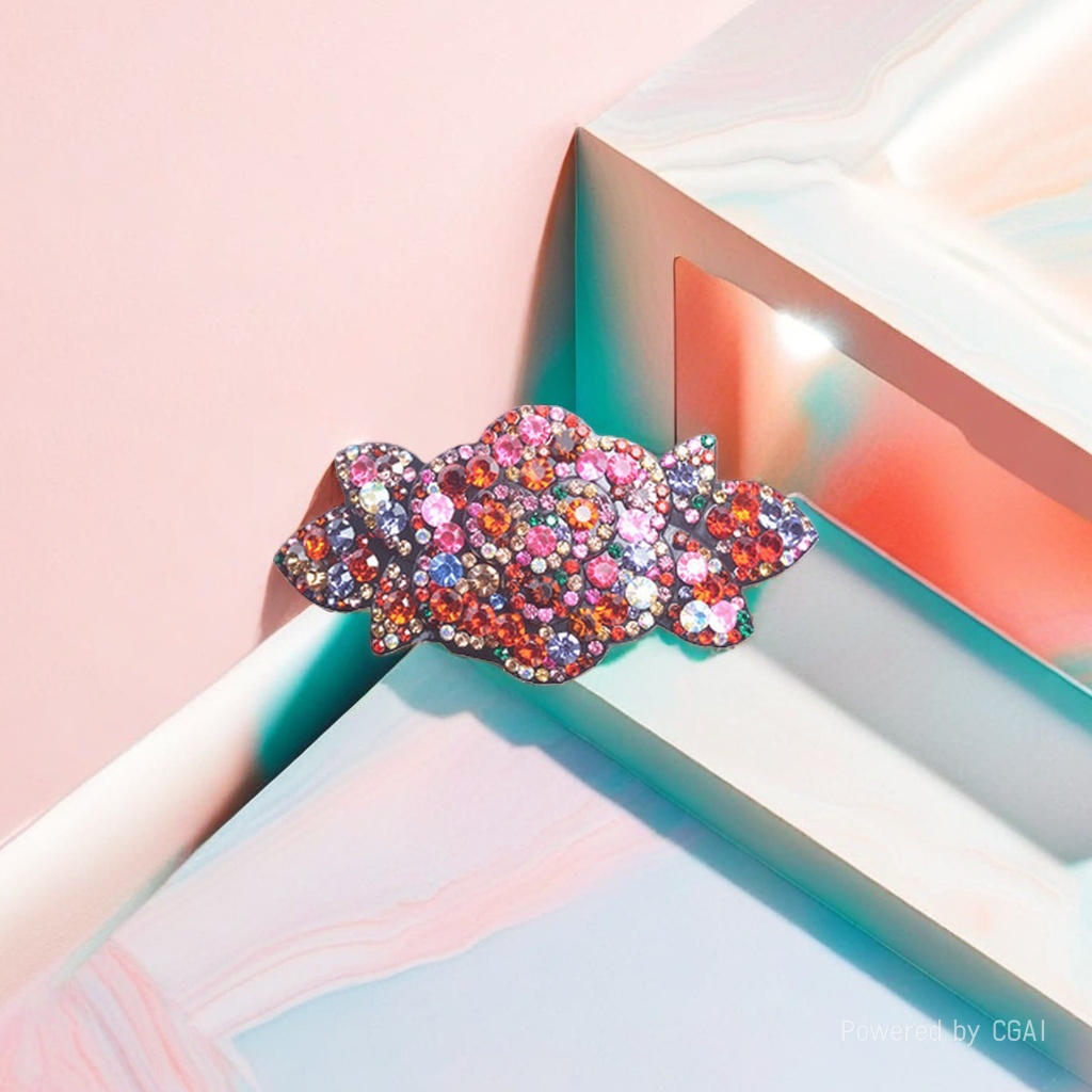 Top clip clip primavera clip strass arco de mariposa multiplo coreano clip de pelo de la parte posterior de la cabeza clip de pelo de la bandeja clip de borde flequillo clip Application Scenario