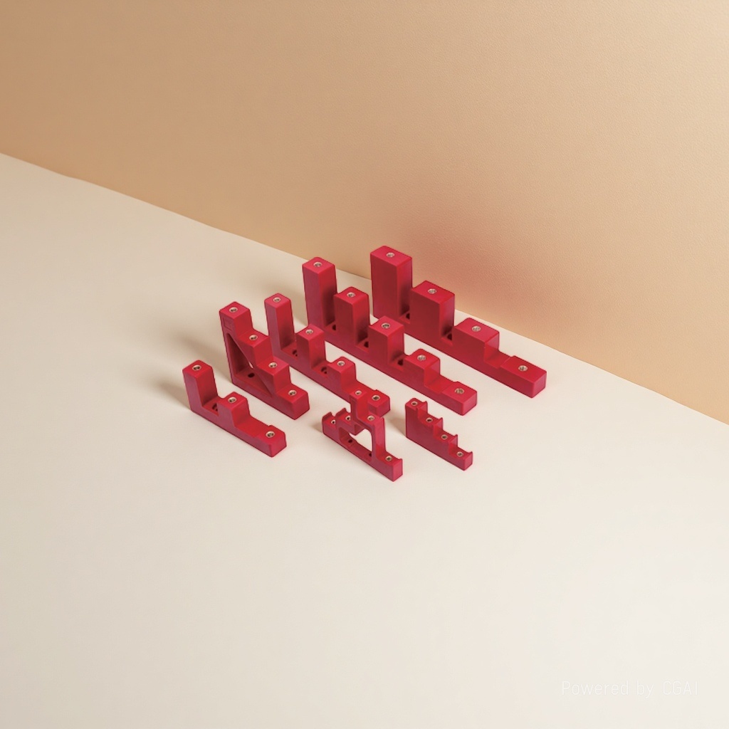 The CT and CJ series copper busbar zero-bar support stair type support insulator, red trapezoidal busbar support, high strength Specification image