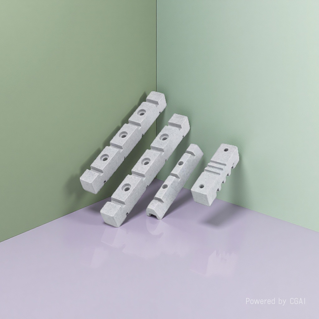 L-shaped insulated busbar frame EL-270 drawer cabinet copper busbar clamp desktop busbar clamp Busbar bracket insulated busbar frame details Picture
