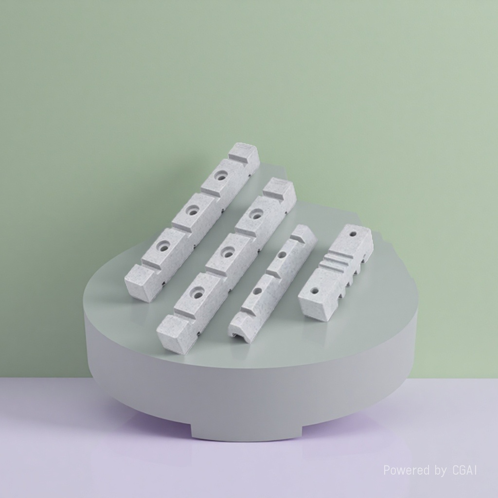 L-shaped insulated busbar frame EL-270 drawer cabinet copper busbar clamp desktop busbar clamp Busbar bracket insulated busbar frame Specification image