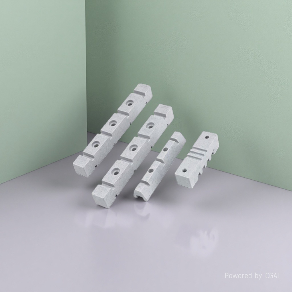 L-shaped insulated busbar frame EL-270 drawer cabinet copper busbar clamp desktop busbar clamp Busbar bracket insulated busbar frame Application Scenario