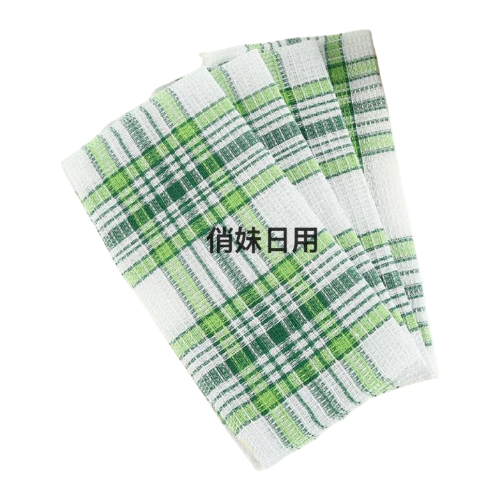Yarn-dyed rags, small square towels, kitchen rags, dishcloths Item Picture