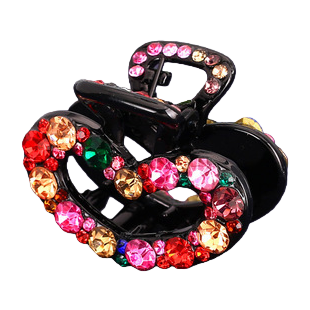 Wholesale of high-end rhinocones, cute bangs and fashionable hair clips at the back of the head Item Picture