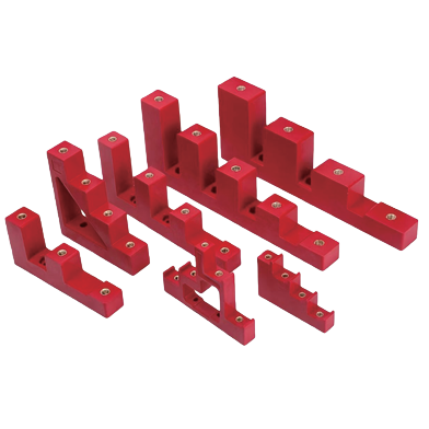 The CT and CJ series copper busbar zero-bar support stair type support insulator, red trapezoidal busbar support, high strength Item Picture