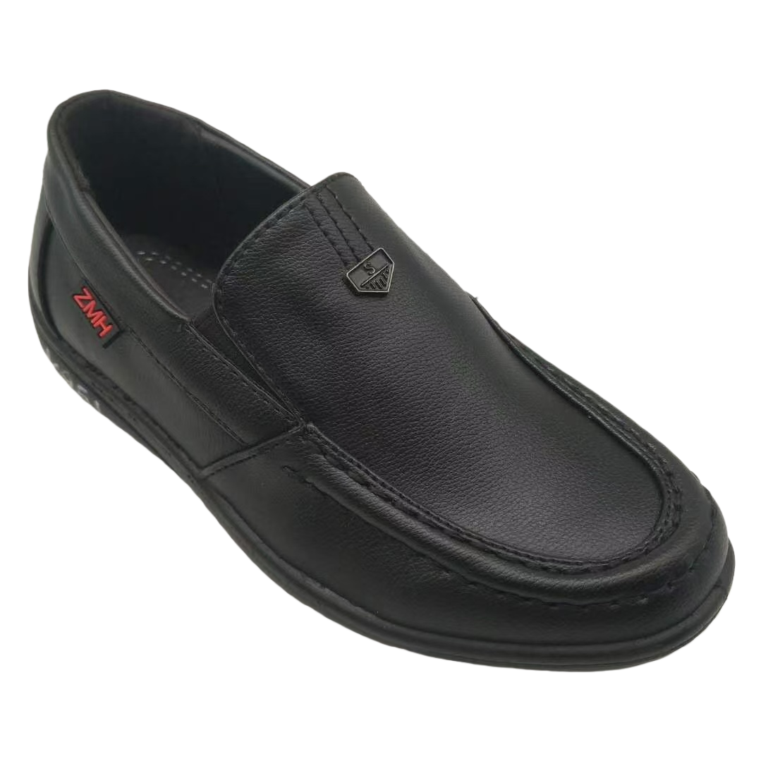 Autumn new trendy and fashionable boys' leather shoes, children's single shoes, children's campus students' casual shoes shoes135328010 Item Picture