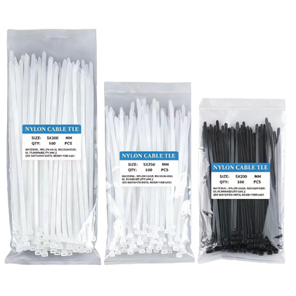 100 nylon cable ties wholesale Nylon Cable ties direct supply for foreign trade 100 self-locking cable ties Item Picture