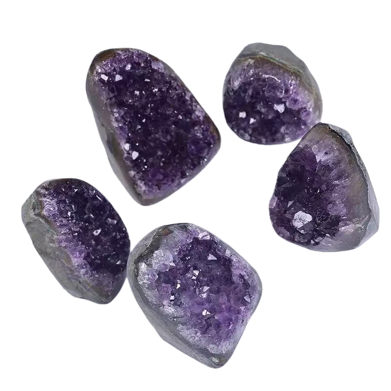 Natural amethyst, amethyst town ornaments, home ornaments, energy stones, natural minerals in stock and wholesale Item Picture