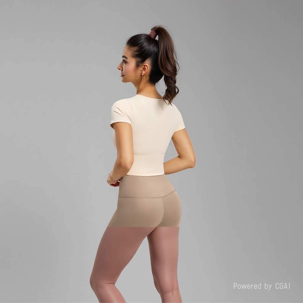 Light green and gray two-color patchwork yoga wear, women's set, quick-drying slimming, sweat-inducing suit, outdoor fitness vest, high-waisted pants Application Scenario
