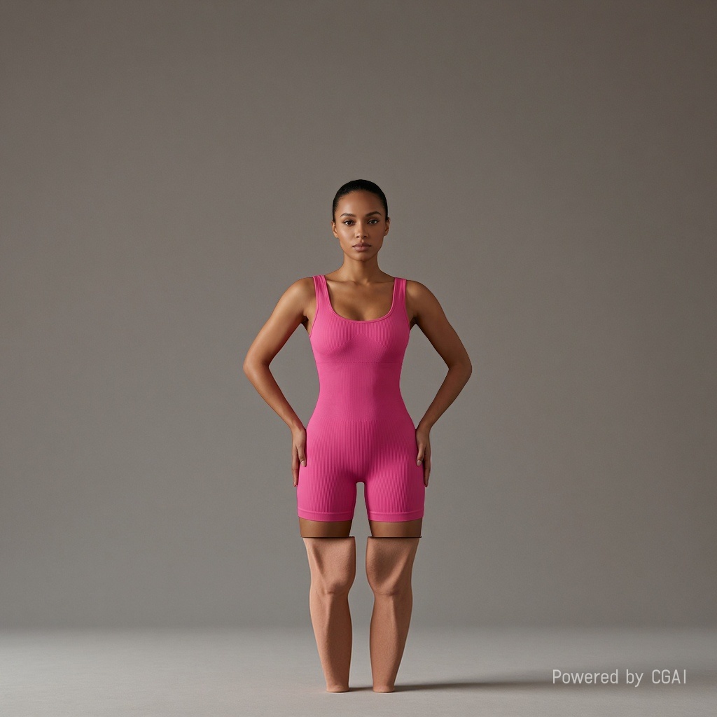 Pink U-shaped body-shaping yoga wear for women's quick-drying sweat-inducing sportswear