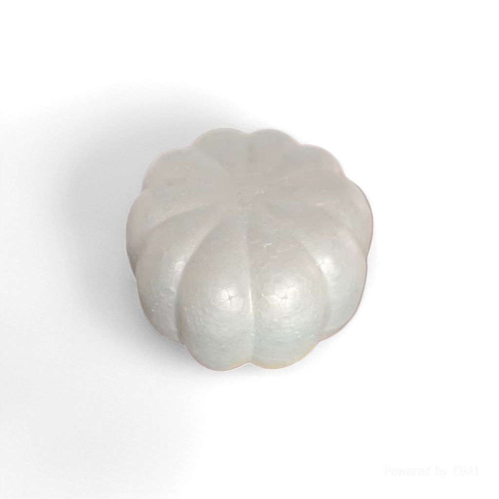 A white pumpkin-shaped food and play accessory simulation model of vegetables, fruits and bread Application Scenario