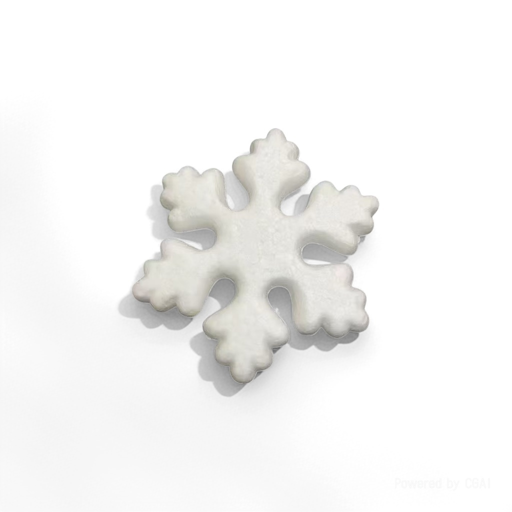 Copos de nieve de navidad en forma de nieve blanca decoraciones de espuma copos de nieve de navidad copos de nieve de jiu pei regalo institucional spray de nieve Specification image