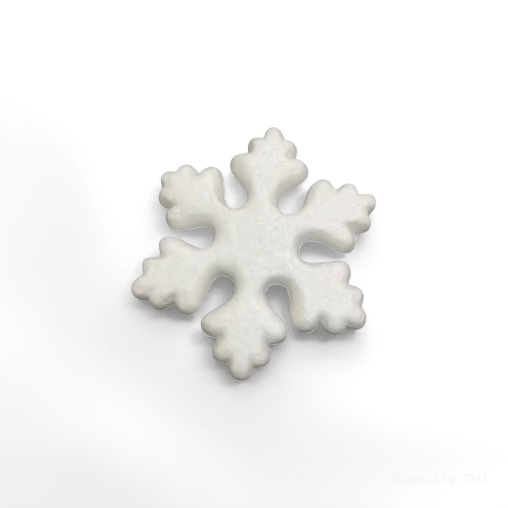 Copos de nieve de navidad en forma de nieve blanca decoraciones de espuma copos de nieve de navidad copos de nieve de jiu pei regalo institucional spray de nieve Application Scenario