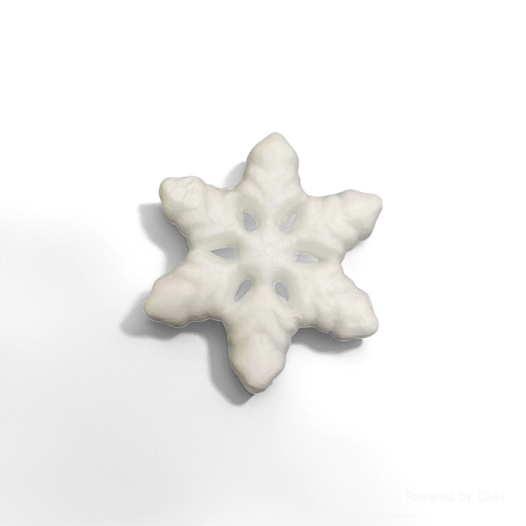 The Christmas snowflake spray gift box contains white biodegradable snowflakes as interactive props for educational and training festivals Application Scenario