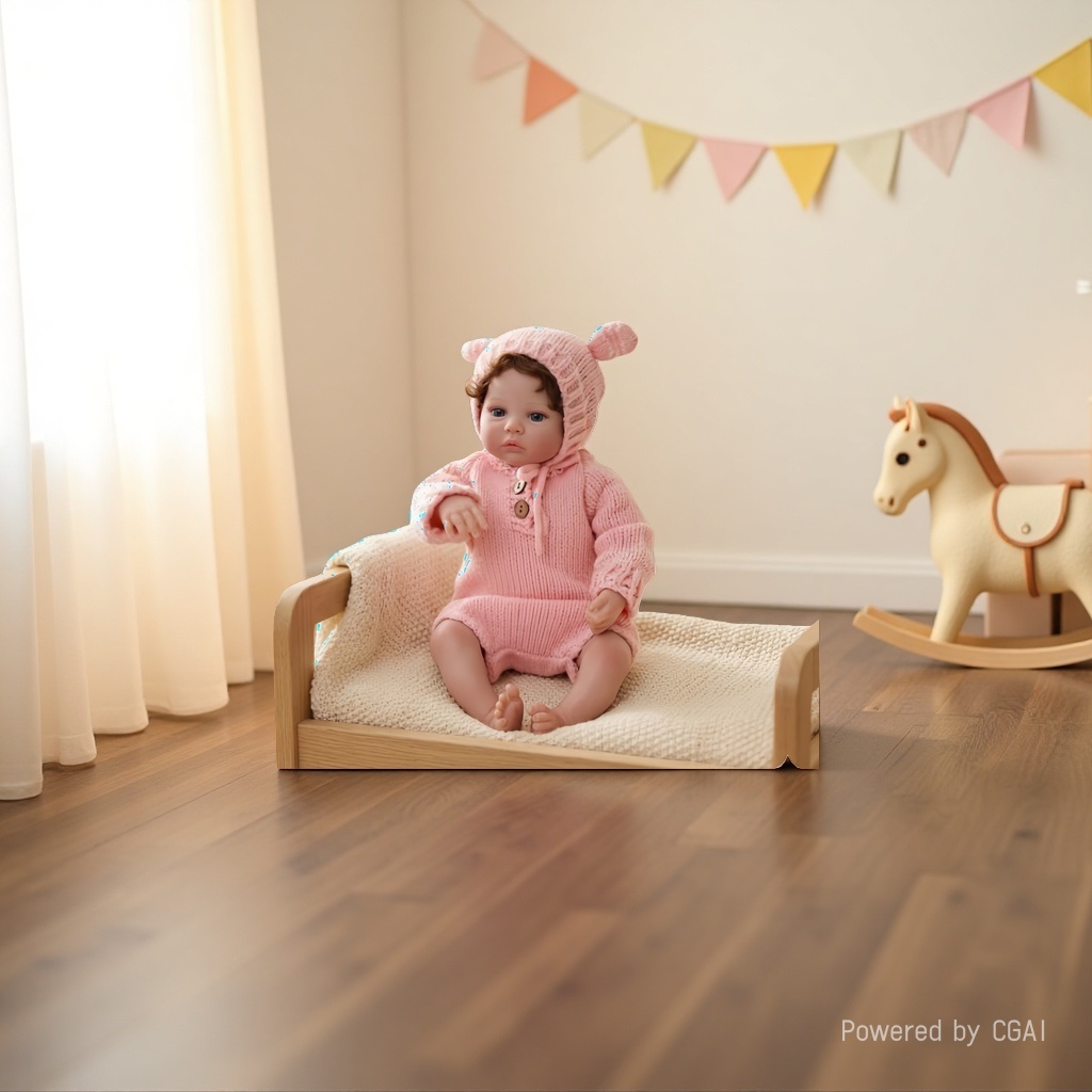 18-inch all-rubber hand-painted ordinary silicone dolls, festival gifts, etc Application Scenario