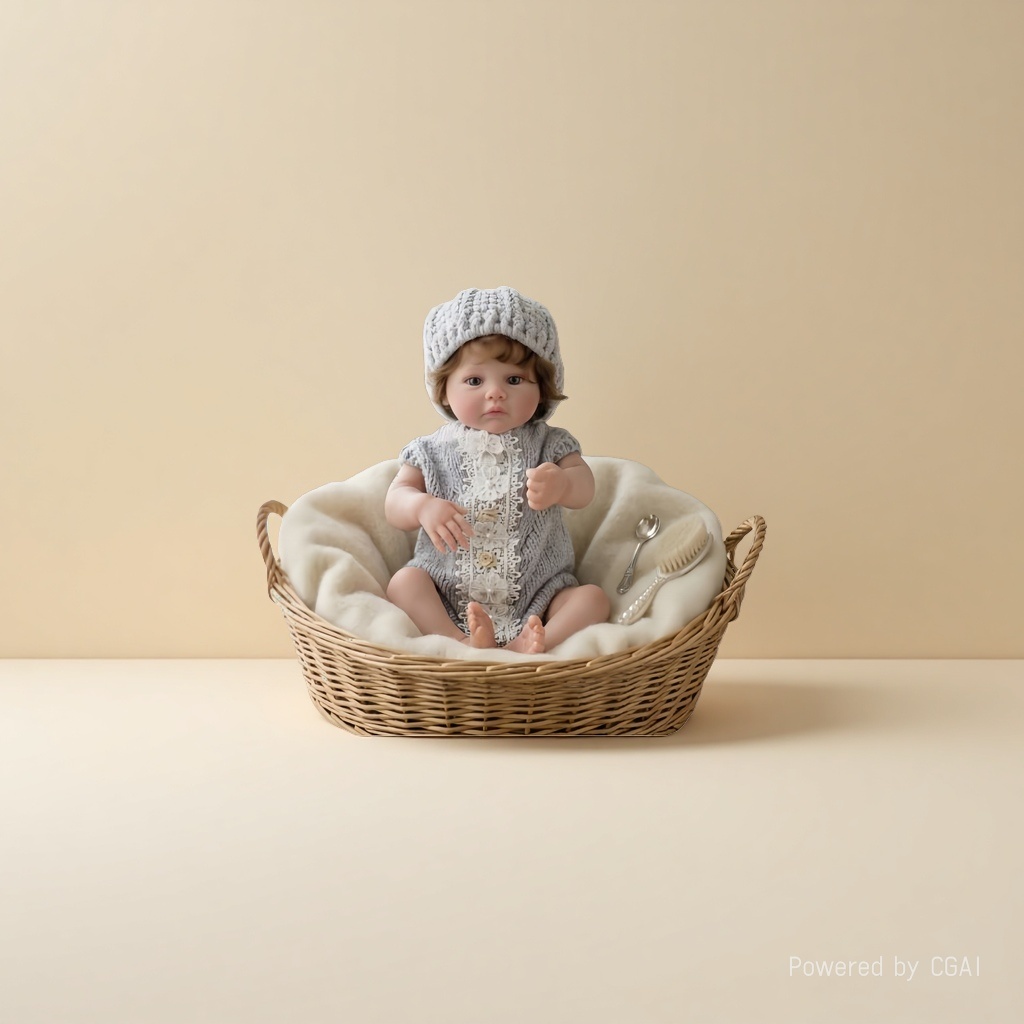 18-inch all-rubber hand-painted ordinary silicone dolls, festival gifts, etc Application Scenario