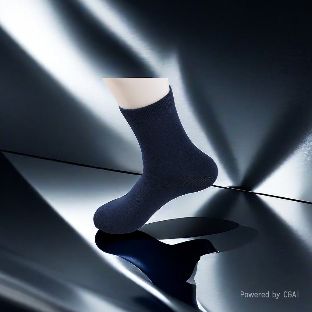 Black long trendy sports and casual cotton socks for both men and women, yoga socks 104524820
