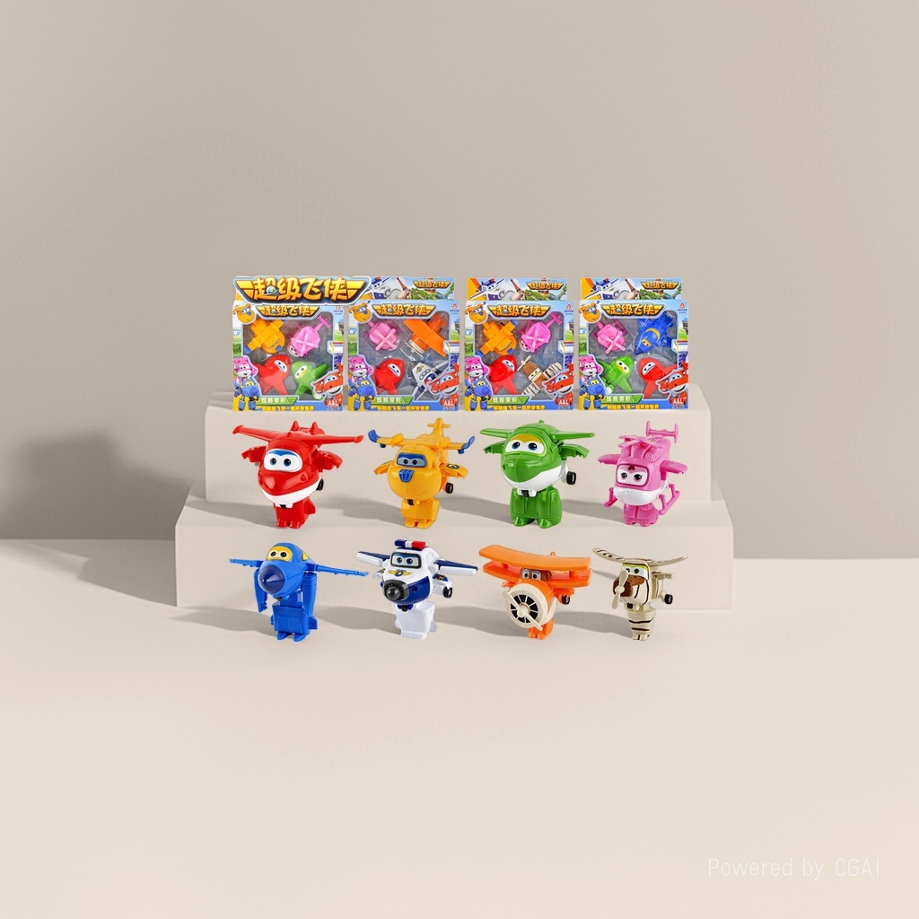 Super Wings Cool Transformation Toy Set, video game bingo lottery machine details Picture
