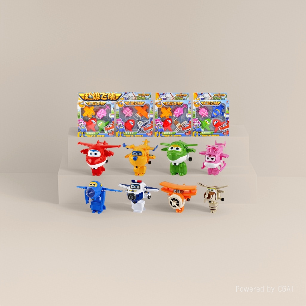 Super Wings Cool Transformation Toy Set, video game bingo lottery machine Specification image