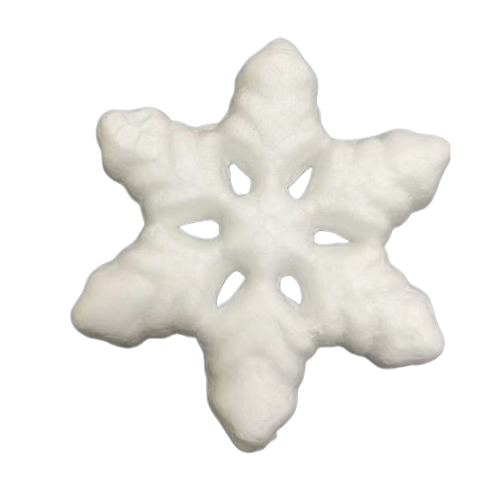 The Christmas snowflake spray gift box contains white biodegradable snowflakes as interactive props for educational and training festivals Item Picture