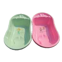 غلاف أخضر وردي لححمام الأطفال بالبلاستيك Item Picture